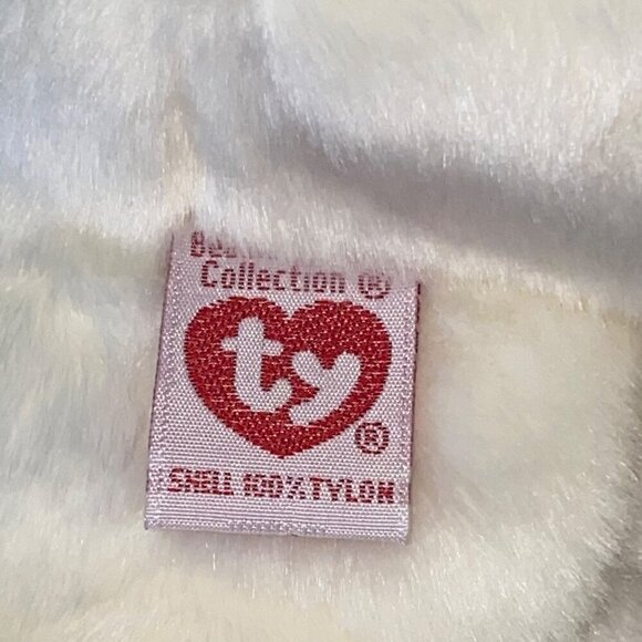 Ty Snowboy Beanie Baby Buddy Plush Snowman With Red Hat & Scarf - Picture 6 of 13